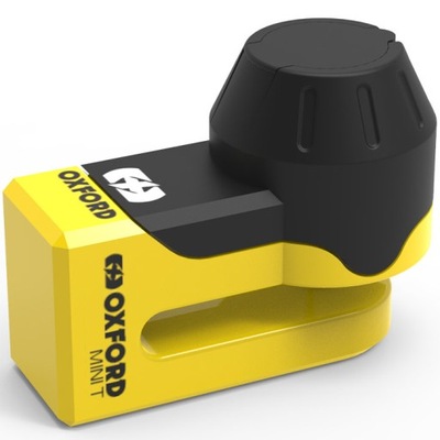 OXFORD BLOKADA TARCZY HAMULCOWEJ Mini T żółta KPL