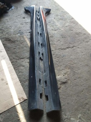 Jaguar xf x250 молдинг порог pel фото №1