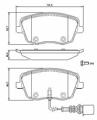 PADS BRAKE SKODA FABIA 99- - milautoparts-fr.ukrlive.com