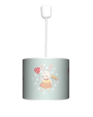 Lampa wisząca dziecięca Króliczki balon bunny girl