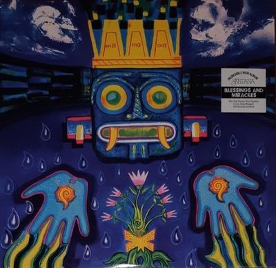 2x Winyl: SANTANA – Blessings And Miracles - Blue & Yellow Splatter #994