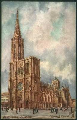 Strasbourg Münster - R. Tuck 1910