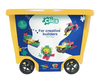 CLICS PL Klocki Belgia CB606 Rollerbox 20w1 560el.