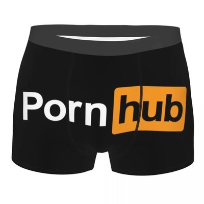 bokserki Pornhub Logo bokserki męskie 3D Print męs