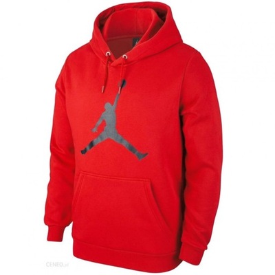 Nike Jordan męska sportowa bluza czerwona dres AH4507 M