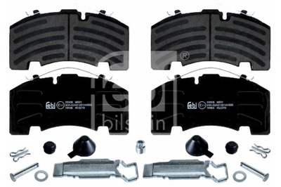 FEBI BILSTEIN КОЛОДКИ ТОРМОЗНЫЕ ПЕРЕД ЗАД MERCEDES DCA TE TZ SAF B S