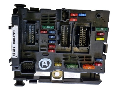 Peugeot коробка модуль bsm 9644038480 фото №1