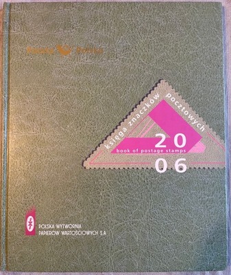 Księga znaczków pocztowych 2006 - nowa, pełna.