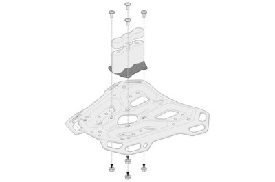 ZESTAW ADAPTERÓW DO ADVENTURE-RACK DO KUFRÓW ROTOP