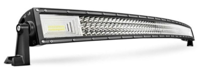 Лампа рабочая противотуманная фара dalekosiężna 12v 24v 540w 180x led wygięta łuk 100cm фото №1