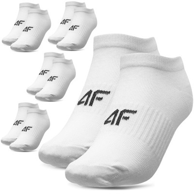 Pánske ponožky 4F Ponožky Bavlnené Na Kocky Unisex 5-PAK