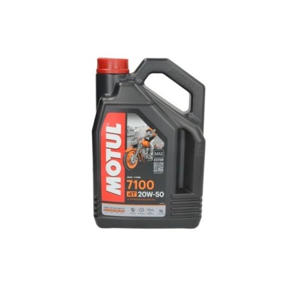 МАСЛО 4T MOTUL 7100 20W50 4L SYNTETYCZNY