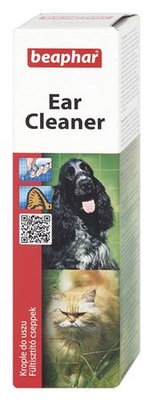 Beaphar Krople Cleaner do przemywania uszu psy koty 50 ml