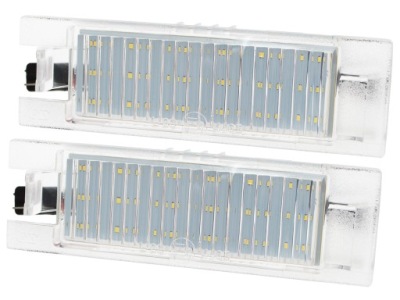 Підсвітка led номерного знака реєстраційний do fiat grande punto фото №1