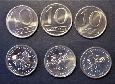 10 złotych 1984 stan menniczy , e-kriss