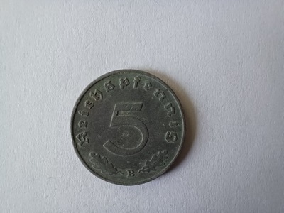Rzesza 5 reichspfennig 1940