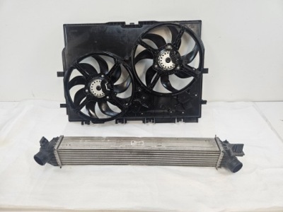 Fiat ducato 06-21 інтеркулер вентилятор df630001 lb479002 фото №1