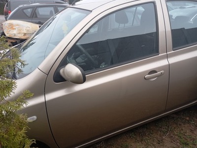 Двері лівий перед ліва передні nissan micra k12 фото №1