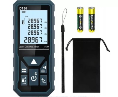 LASEROWY DALMIERZ DTAPE DT50 DOKŁADNY POMIAR DO 50M