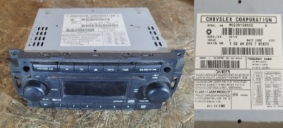 RADIO CD CHRYSLER DODGE JEEP P05091509AG GWARANCJA
