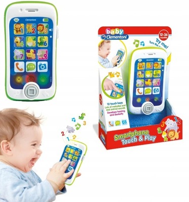 BABY SMARTFON DOTYKOWY telefon 17223 CLEMENTONI