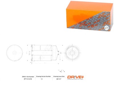 FILTRO COMBUSTIBLES KIA DIESEL 2.0 08-10 SPORT AGE II VAN DRIVE+  