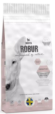 BOZITA Robur Sensitive Single Protein Salmon 12,5kg