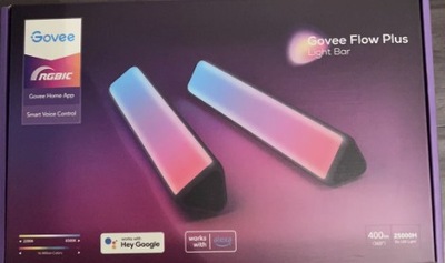 Lampy LED Govee H6056 Flow Plus RGBICWW Wi-Fi