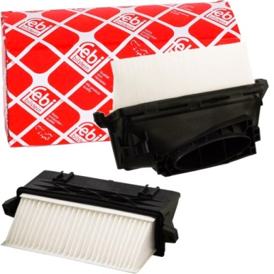 2 x фільтр повітря mercedes w204 w212 gl m cls s204 cls c207 x164 w164 фото №1