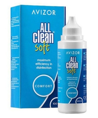 Płyn do soczewek Avizor All Clean Soft 100ml