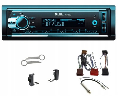 XBLITZ RF250 RADIO BLUETOOTH USB SD AUDI A8 D2  