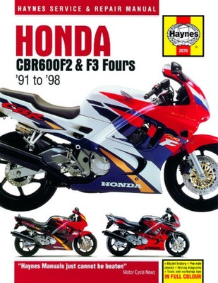 MANUAL DE MANTENIMIENTO HONDA CBR 600 F 91-98  