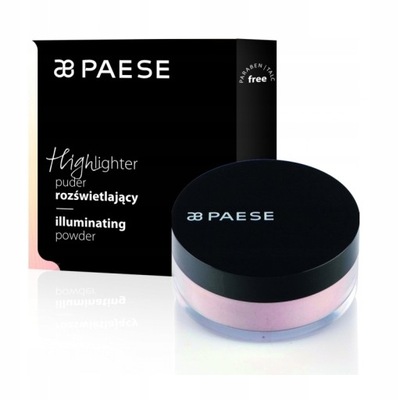 PAESE HIGHLIGHTER PUDER ROZŚWIETLAJĄCY FRESH PINK