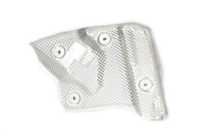 Защита металлическая тепловая задняя audi a6 a7 c7 фото №1