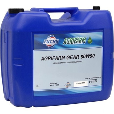 Olej przekładniowy Agrifarm Gear 80w90 20L Fuchs