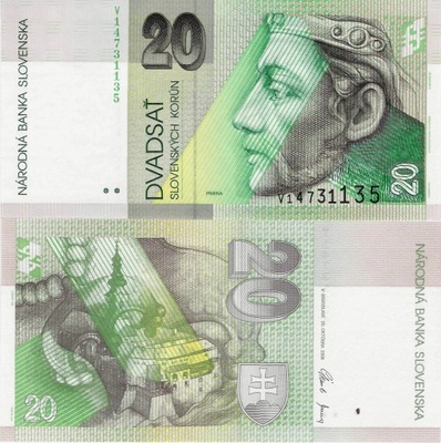 Słowacja 2006 - 20 korun - Pick 20g UNC