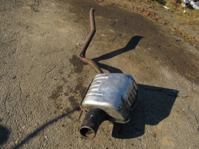 Гаситель конечный выхлоп mercedes-benz c w202 202 a2024913801 фото №1