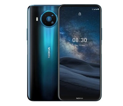 NOKIA 8.3 5G 6/64GB NIEBIESKA TA-1243/DS idealna