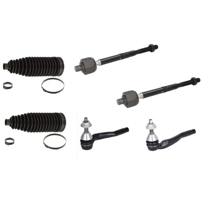 Наконечники + тяги захист mercedes glc x253 coupe w205 e w213 cls x290 eqc фото №1