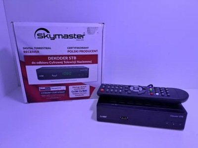 DEKODER DVB-T2 SKYMASTER HD STB N6