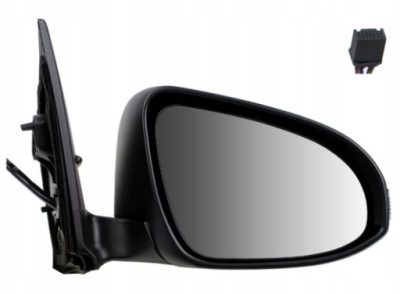 Зеркало правое пассажира do toyota auris e18 2012-2018 typ 3944m04 фото №1