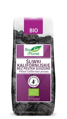 BIOPLANET Śliwki kalifornijskie bez pestek - BIO