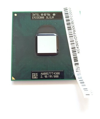 CPU Intel Pentium Dual-Core Mobile T4300 2.1GHz