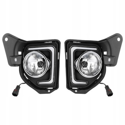 PAIR DRL LED LIGHT FOR DRIVER DAYTIME MGLA  