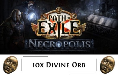 Path of Exile PoE 3.24 Liga Necropolis SC 10x Divine Orb [PC]