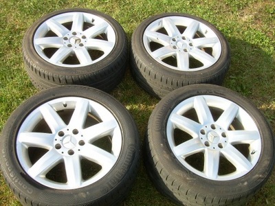 MERCEDES SL R230 W220 ALLOY WHEELS (TITANIUM) ALUMINIUM DISCS 17 ET35 2304010902 WHEELS 255/45/17  