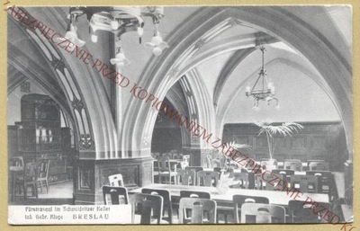 ANK WROCŁAW BRESLAU PIWNICA ŚWIDNICKA RATUSZ