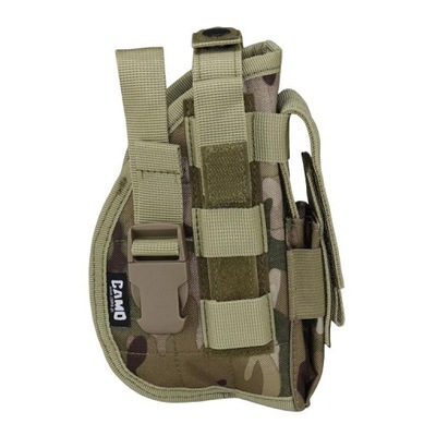 KABURA PISTOLETOWA MOLLE PRAWA MULTICAM UNIWERSALNA DO PASA