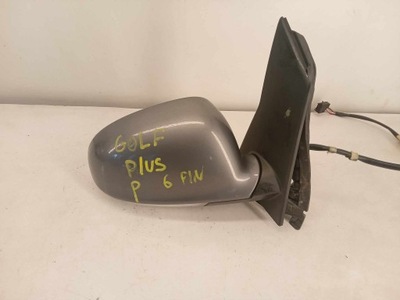 Зеркало правое перед vw golf plus 6 pin 09-13 фото №1