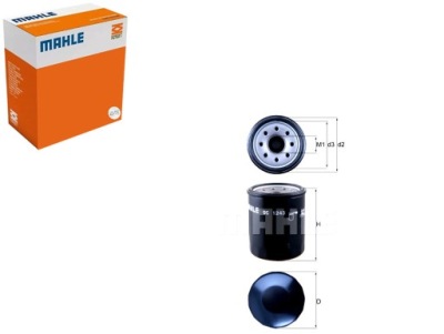 Фильтр масла isuzu isuzu d-max ii 2.5d 06.12- knecht фото №1